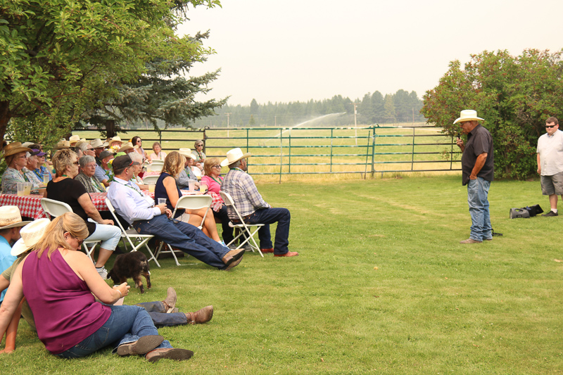 CBCIA tour attendees listening to a speaker on the tour