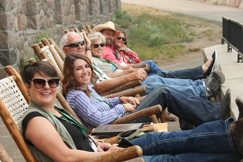 CBCIA tour attendees at Crater Lake