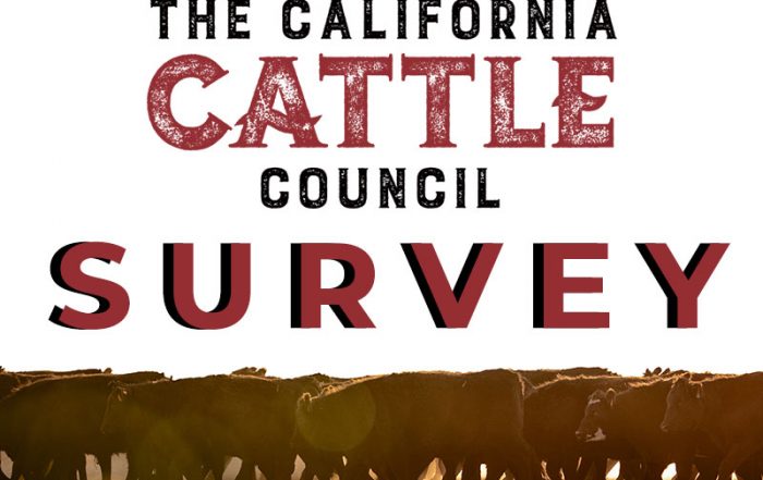 The California Cattle Council Survey