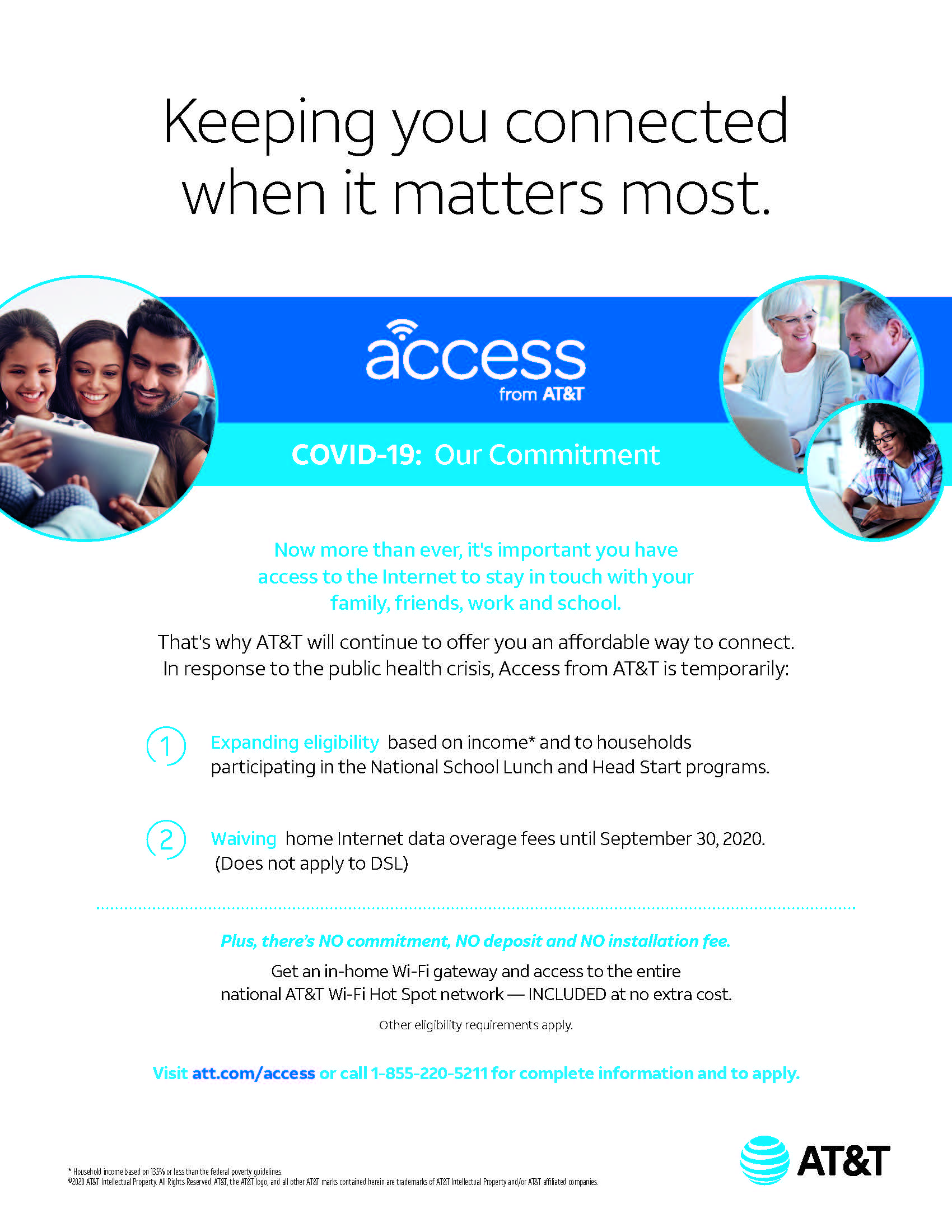 Access from AT&T flyer