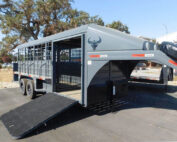 2021 18’ Swift Built Steel Gooseneck Livestock Trailer