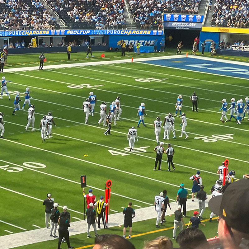 chargers game