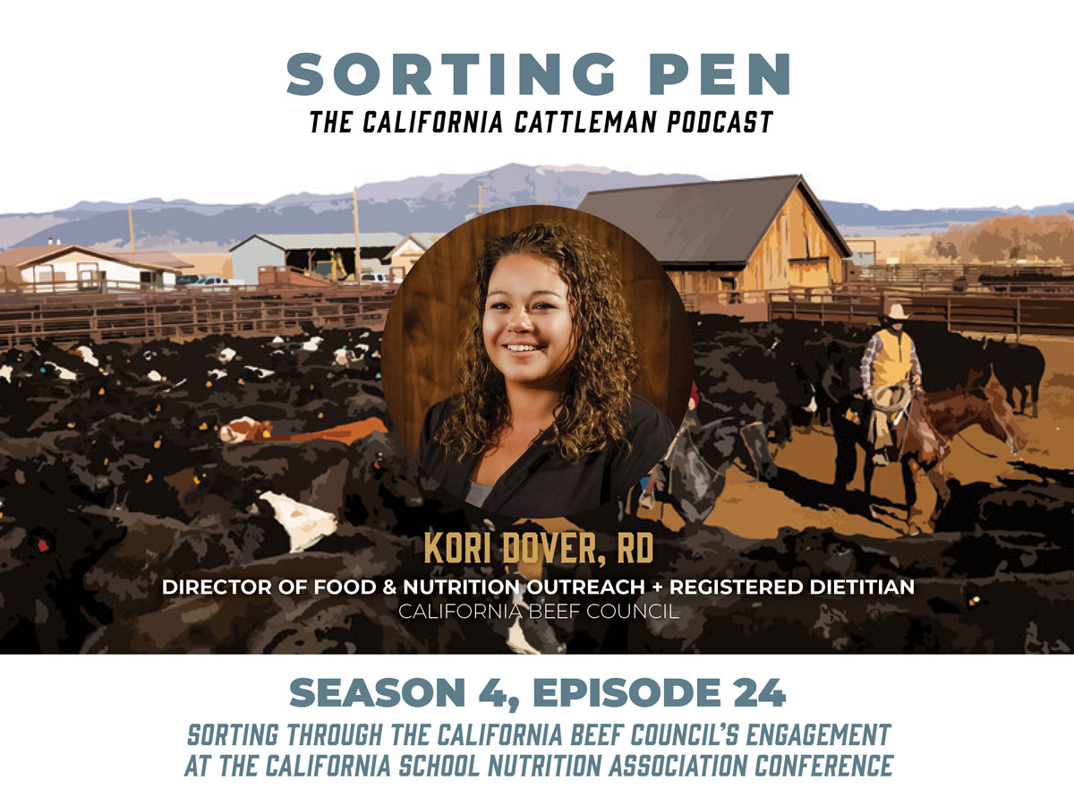 S4 E24: Sorting through the California Beef Council’s engagement at the California School Nutrition Association Conference